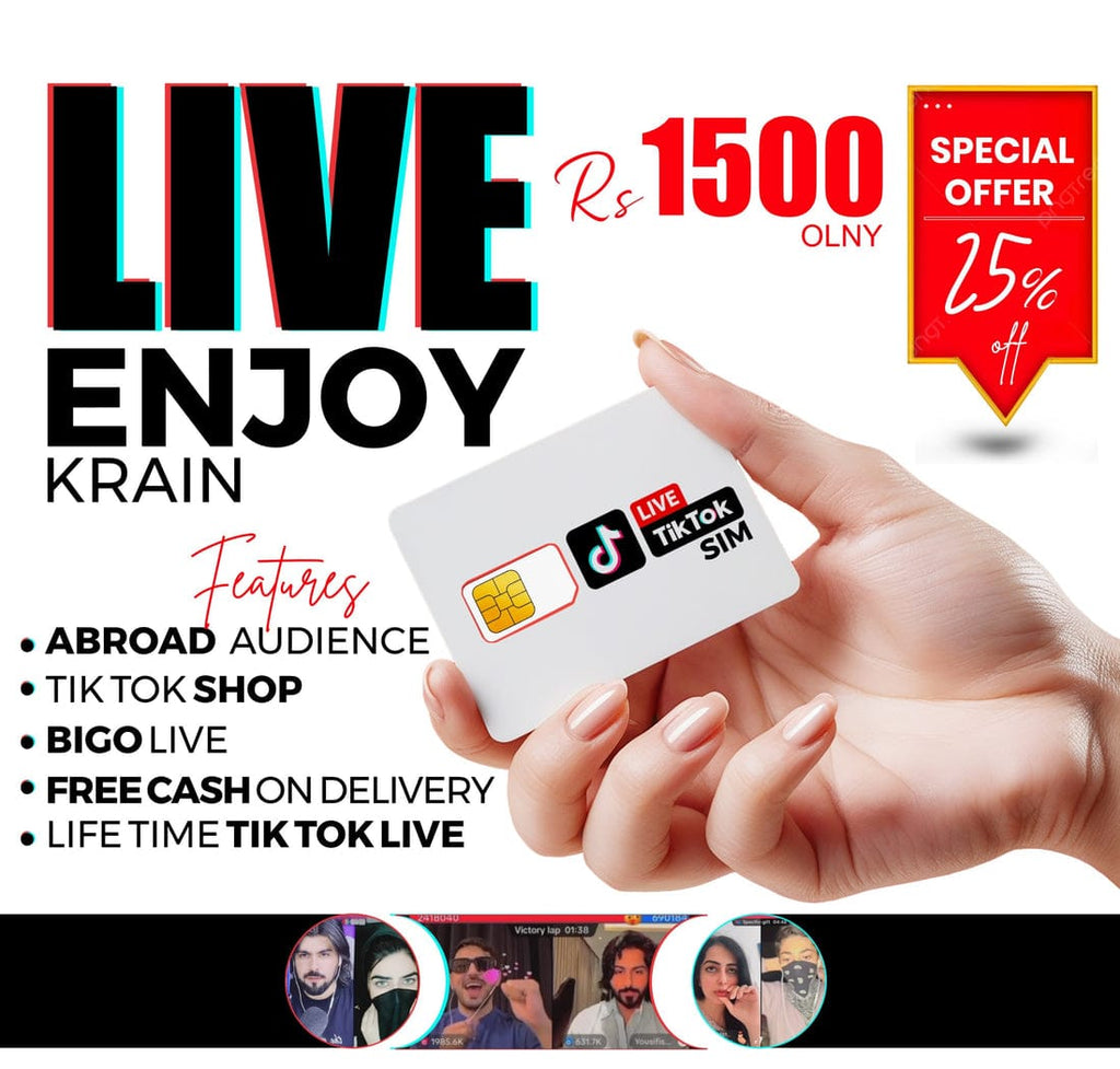 Giffgaff UK Sim Card in Pakistan