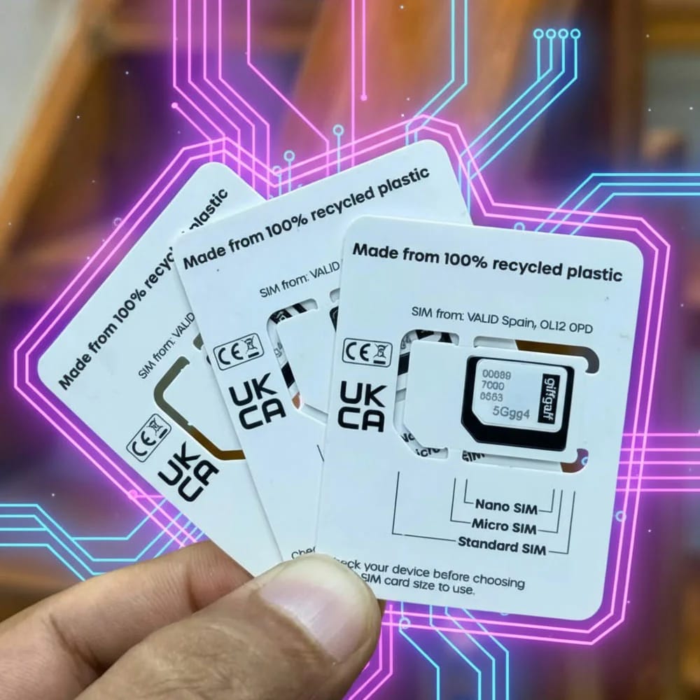 Giffgaff UK Sim Card in Pakistan